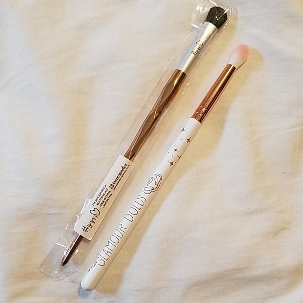 Glamour Dolls and inmocosmetics Eye Shadow Brushes